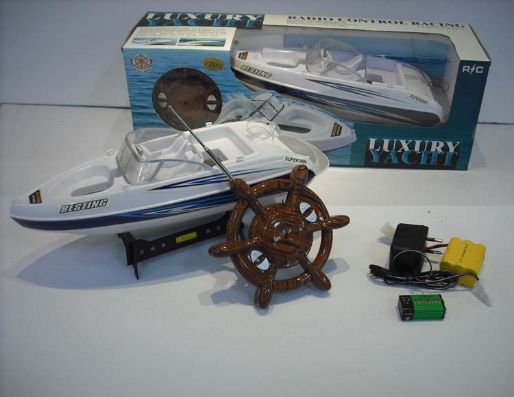 四通遥控游艇包电 738A